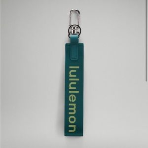 Never list keychain in jasper green and sonic yellow